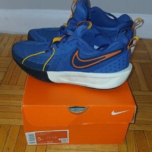 Nike Kids Sneakers in Blue and Orange